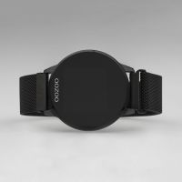 OOZOO | Smartwatch unisex zwart/zwart mesh 2